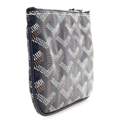 Goyard Goyardine Nano Senat Key Pouch Navy 3 of 8