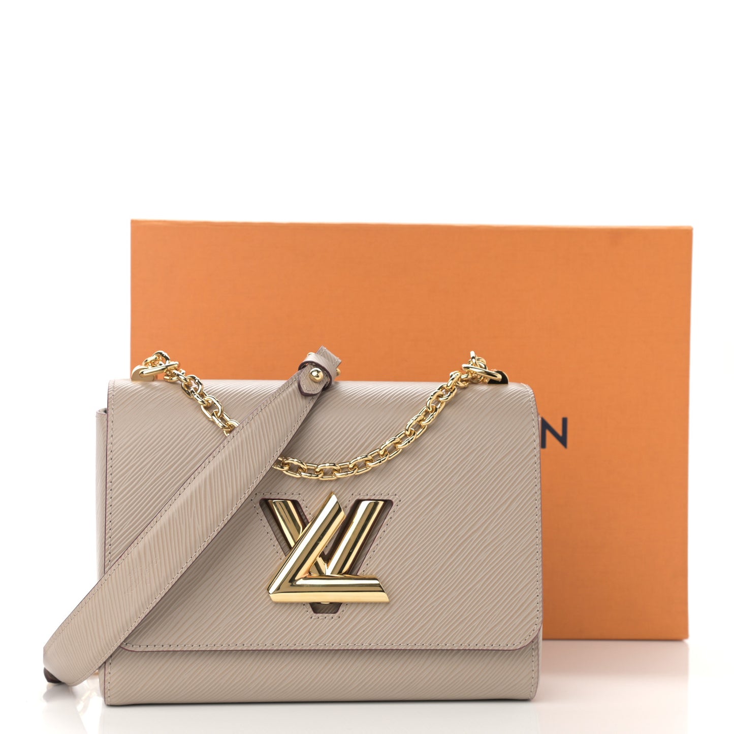 Epi Twist Shoulder Bag MM Galet