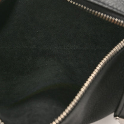 Louis Vuitton Calfskin Side Trunk MM Black 5 of 9