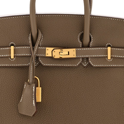 Hermes Togo Birkin 25 Etoupe 8 of 14