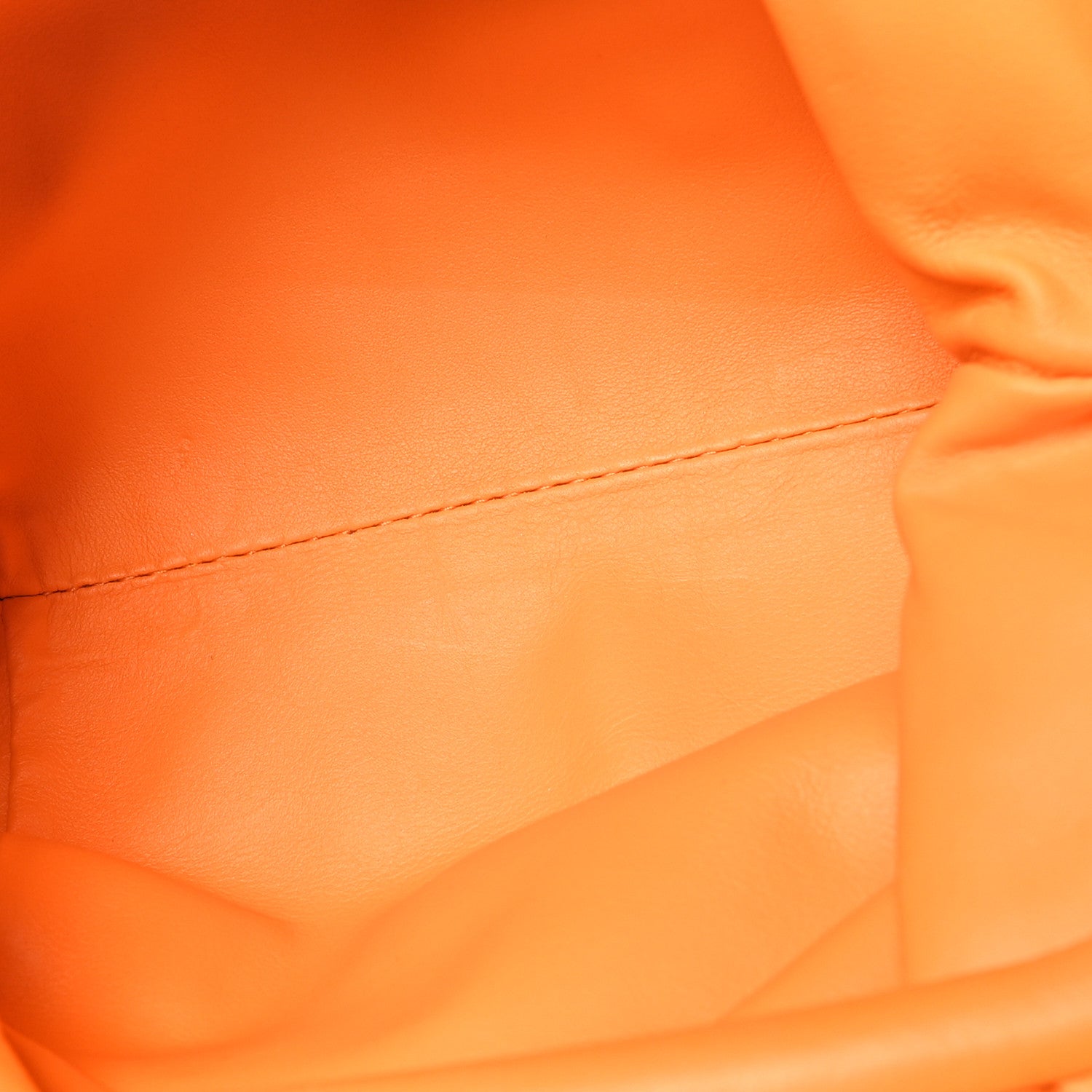 Bottega Veneta Butter Calfskin The Mini Pouch Tangerine 5 of 10