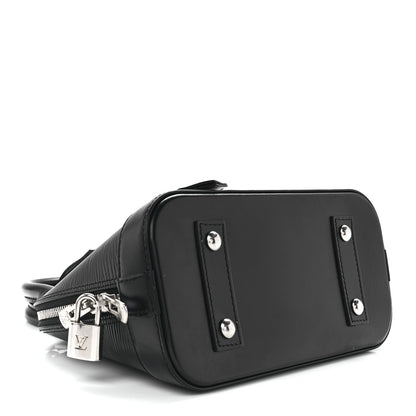 Louis Vuitton Epi Alma BB Black 4 of 12