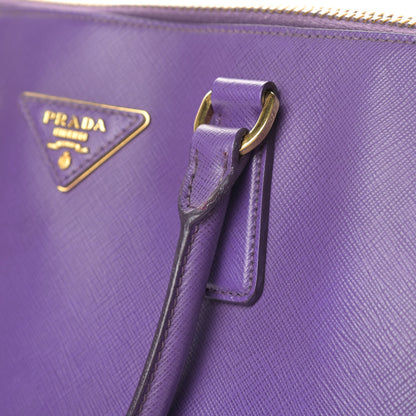 Prada Saffiano Lux Large Promenade Tote Viola 15 of 16