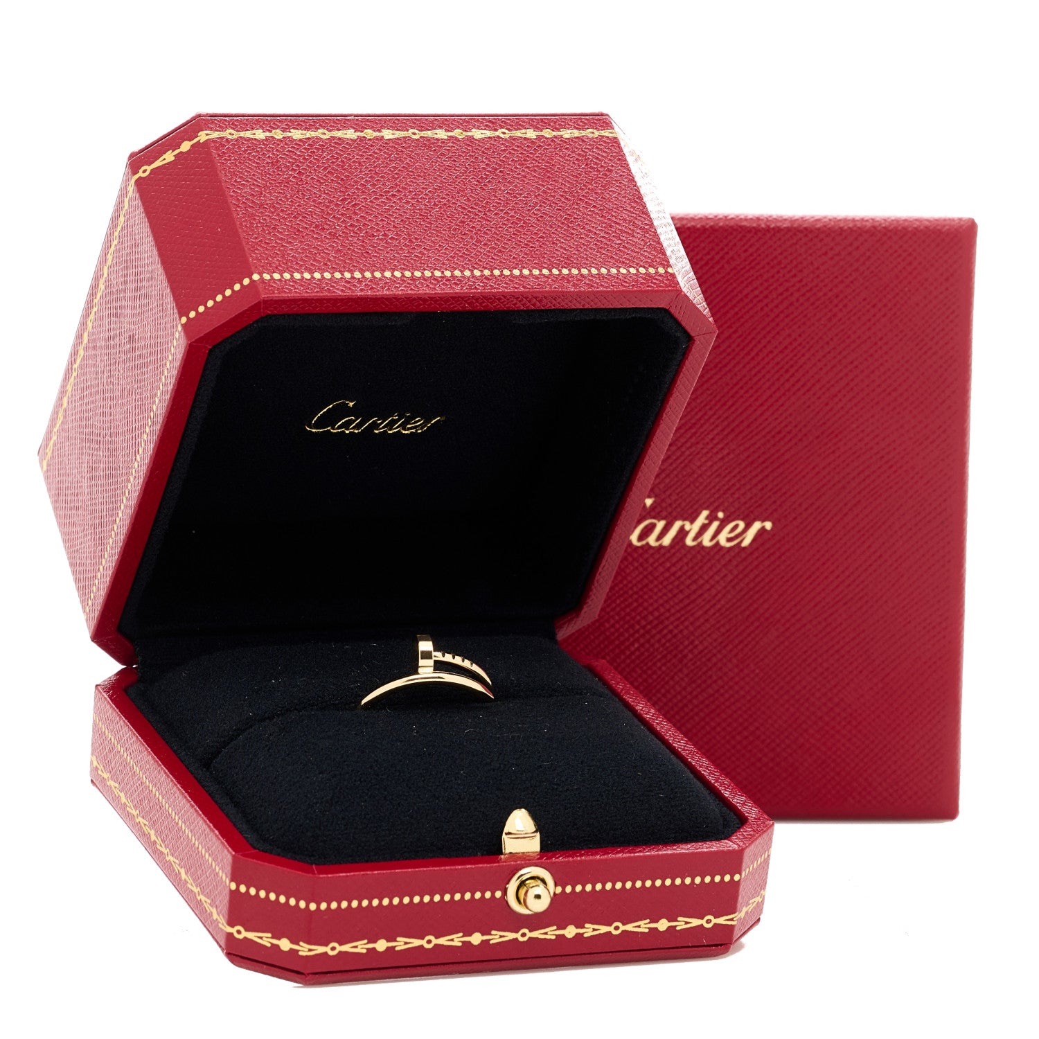 Cartier 18K Yellow Gold Small Juste Un Clou Ring 51 5.75 5 of 5