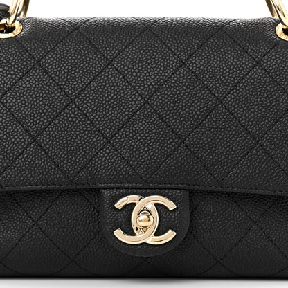 Chanel Caviar Quilted Small City Walk Flap Black 8 of 13