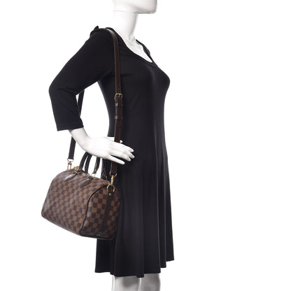 Louis Vuitton Damier Ebene Speedy Bandouliere 25 2 of 9
