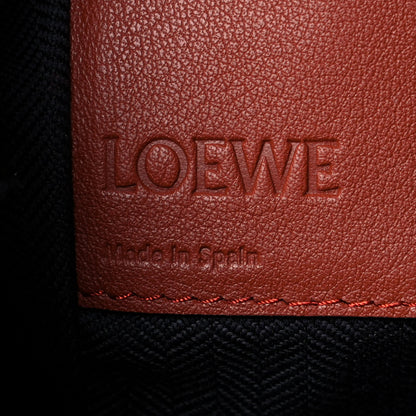 Loewe Calfskin Tweed Small Hammock Shoulder Bag Cypress Tan 9 of 12