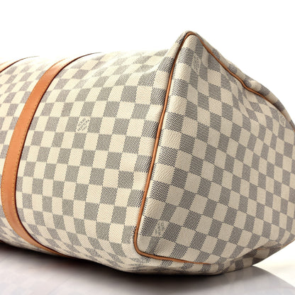 Louis Vuitton Damier Azur Keepall 50 8 of 8