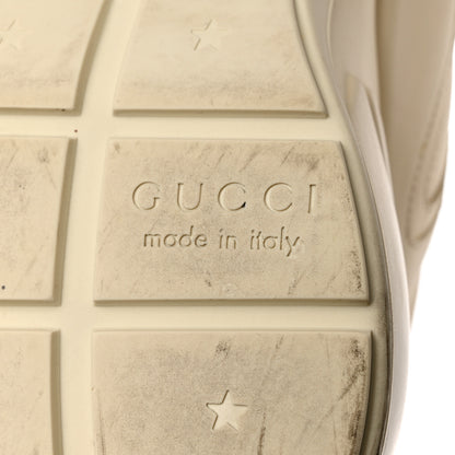 Gucci Calfskin Logo Womens Rhyton Sneakers 40 Ivory 8 of 12