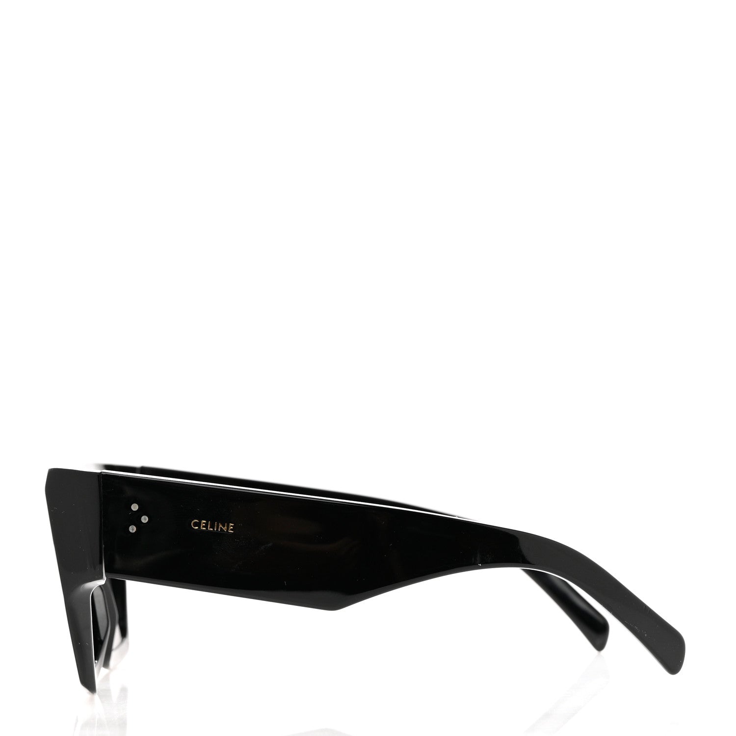 Celine Rectangular Sunglasses CL400921 Black 3 of 6