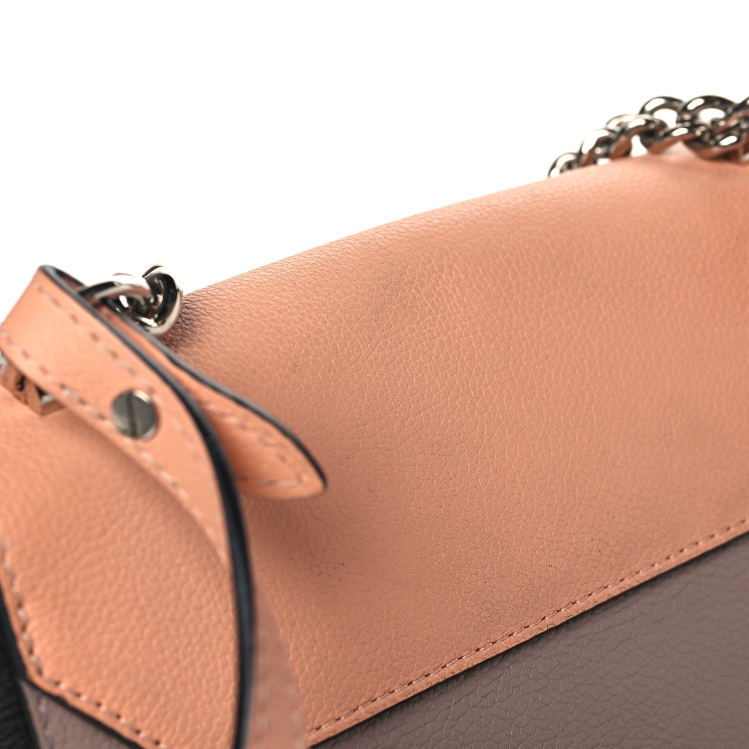 Louis Vuitton Calfskin Lockme II Chain Bag BB Venus Pink Black Magnolia 13 of 13