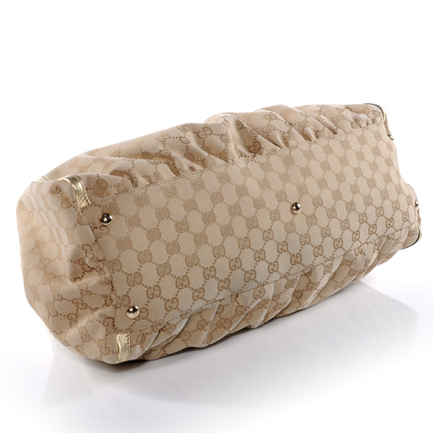 Monogram D Gold Hobo Metallic