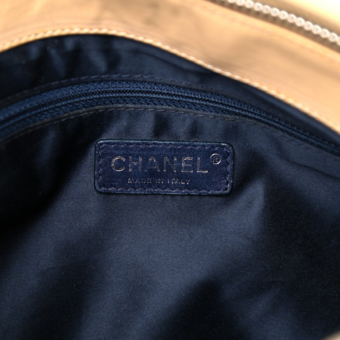 Lambskin Large Edgy Hobo Beige