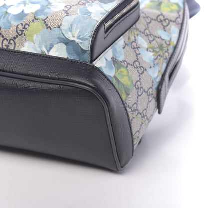 Gucci GG Supreme Monogram Blooms Small Day Backpack Blue 9 of 9