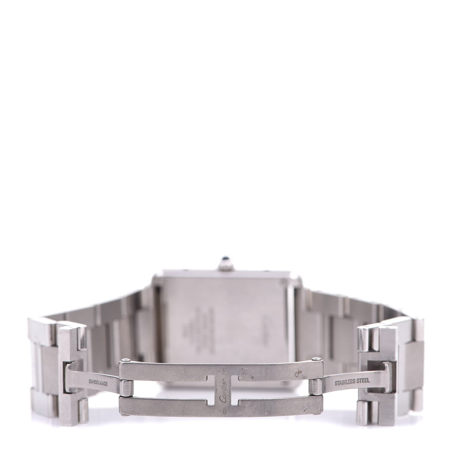 Stainless Steel 27mm Tank Solo Quartz Watch