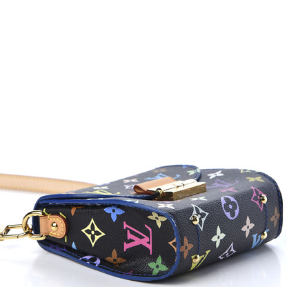 Louis Vuitton Monogram Multicolor Heartbreaker Black 3 of 8