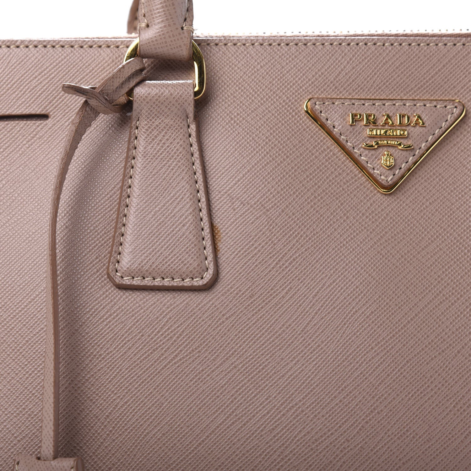 Prada Saffiano Medium Galleria Double Zip Tote Cammeo 10 of 12
