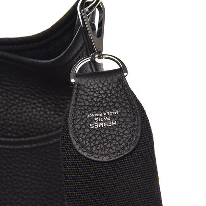 Hermes Taurillon Clemence Evelyne III PM Black 8 of 9