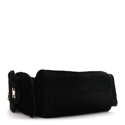 Chanel Pony Hair Mini Chanel 25 Handbag Black 4 of 11