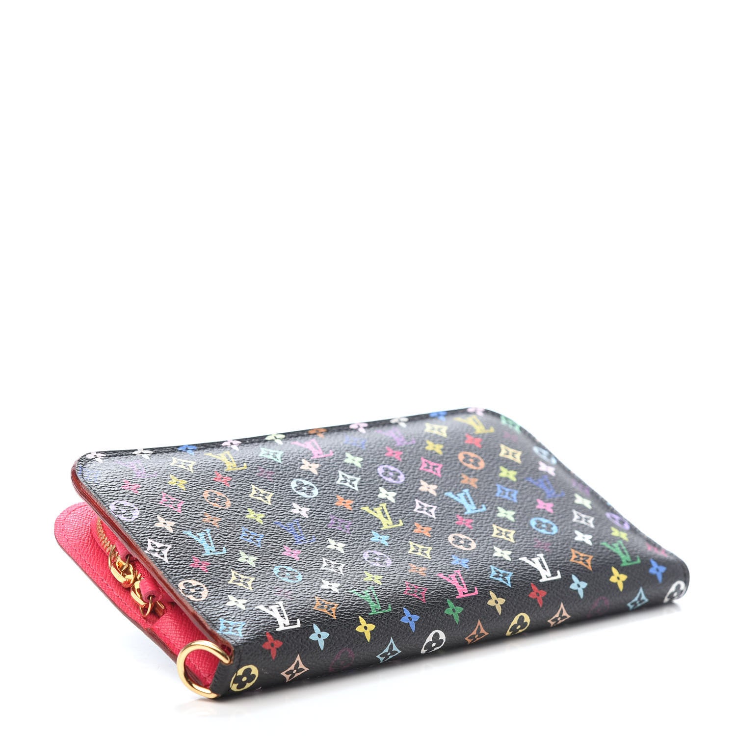Louis Vuitton Monogram Multicolor Insolite Wallet Black Grenade 8 of 15