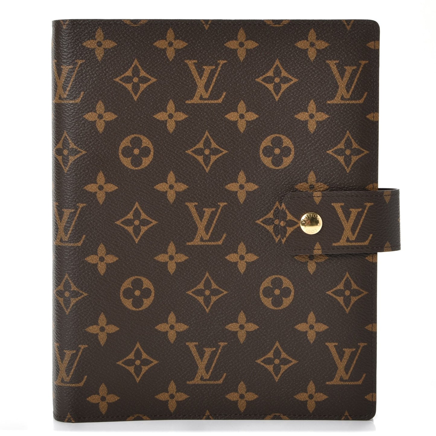 Monogram Large Ring Agenda Cover