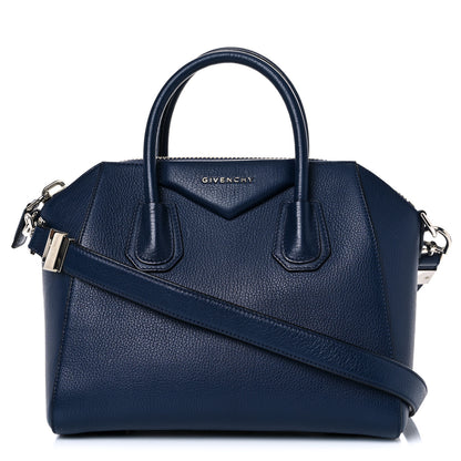 Givenchy Sugar Goatskin Small Antigona Navy 1 of 13