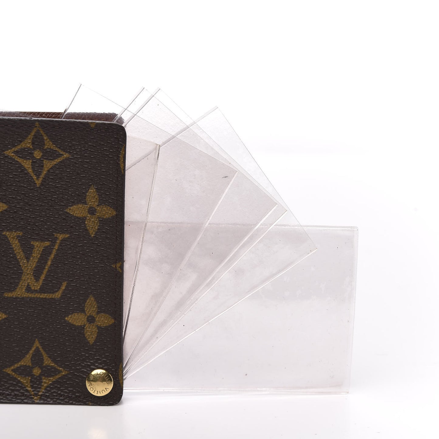 Monogram Credit Card Photo Holder