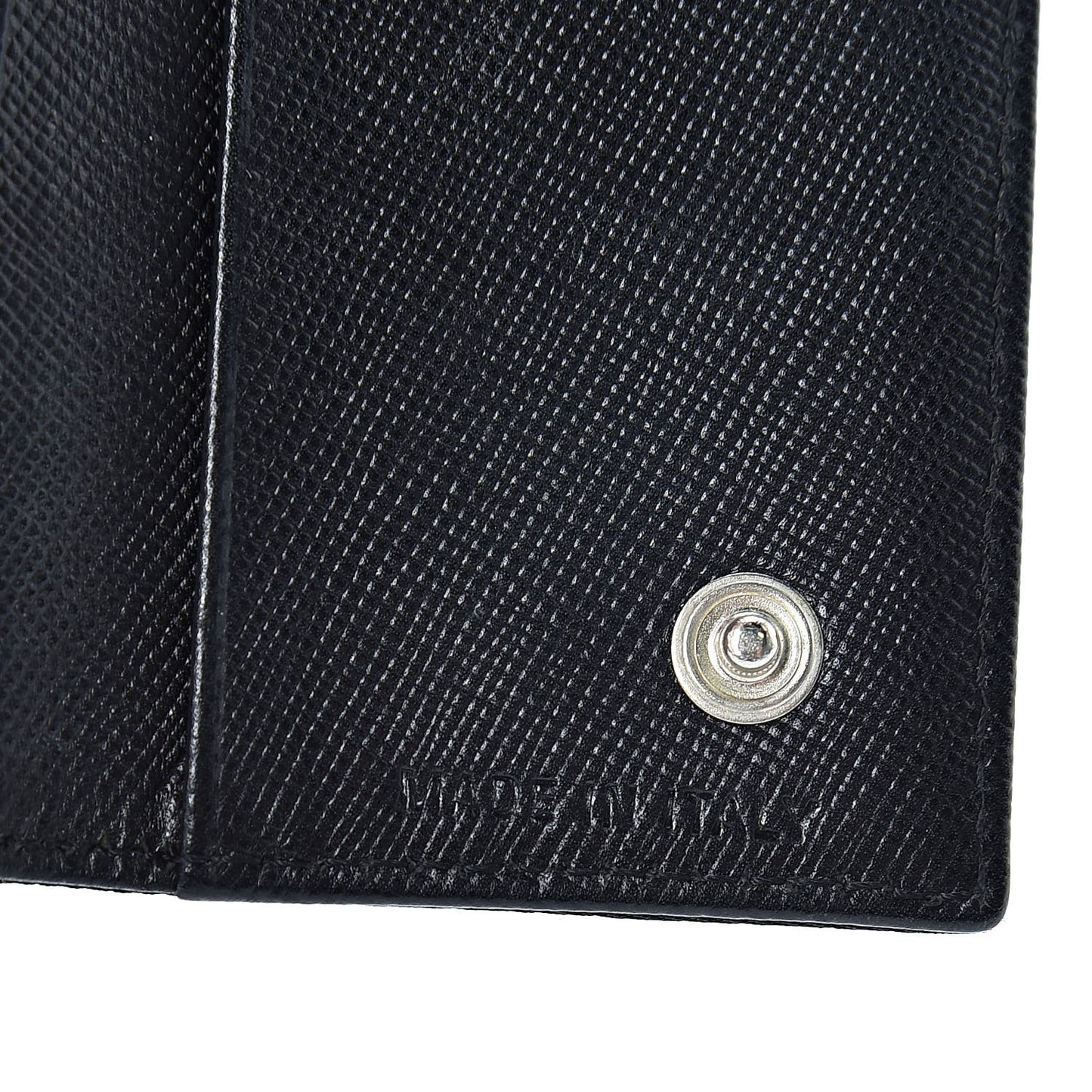 Tessuto Nylon 6 Key Holder Black
