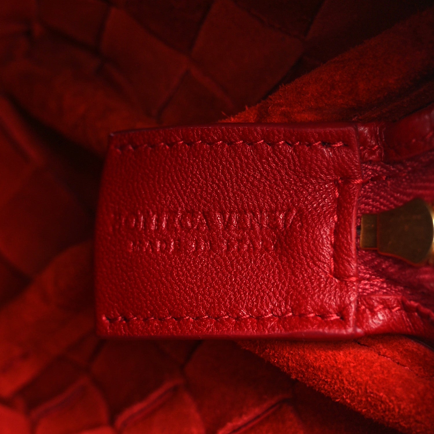 Bottega Veneta Nappa Intrecciato Mini Loop Camera Bag Apple Candy 5 of 7