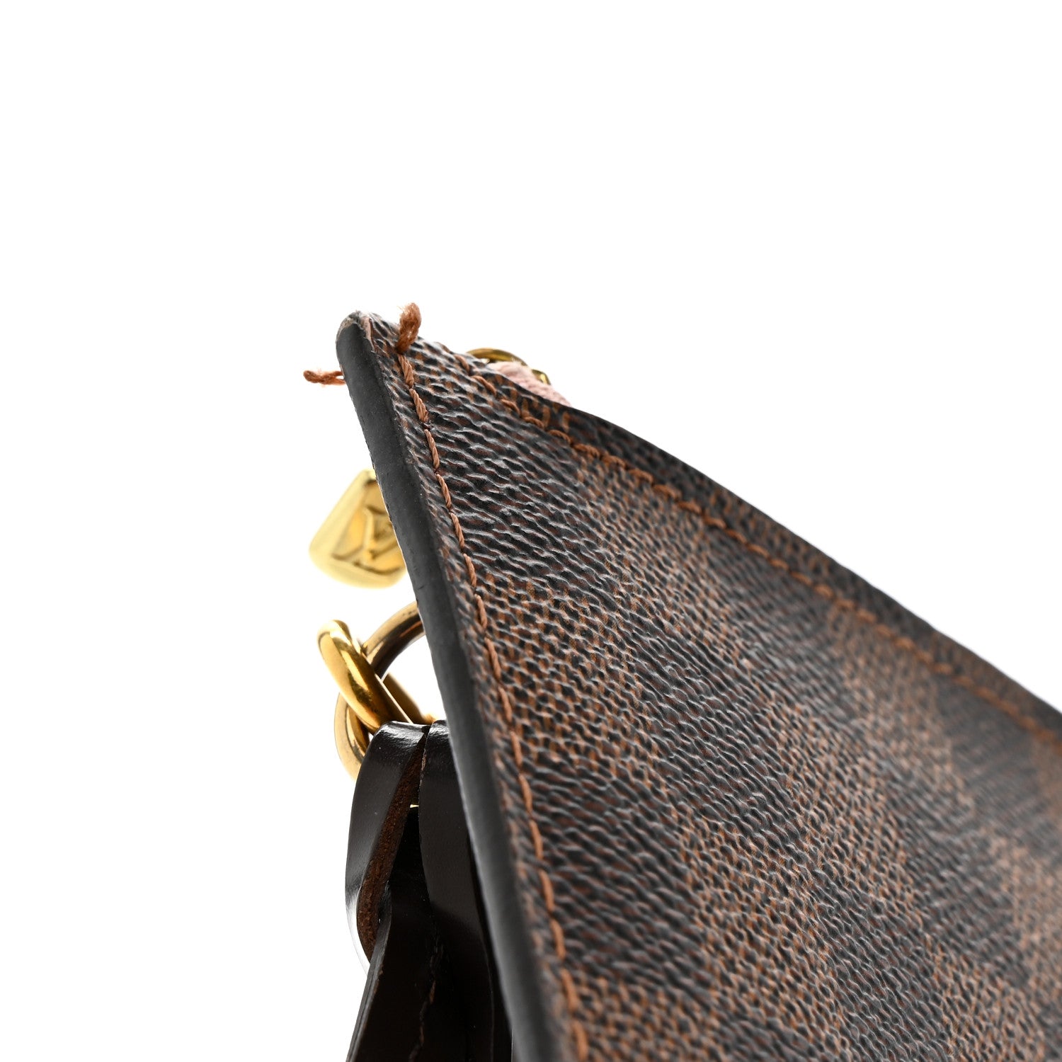 Louis Vuitton Damier Ebene Neverfull MM GM Pochette Rose Ballerine 10 of 11
