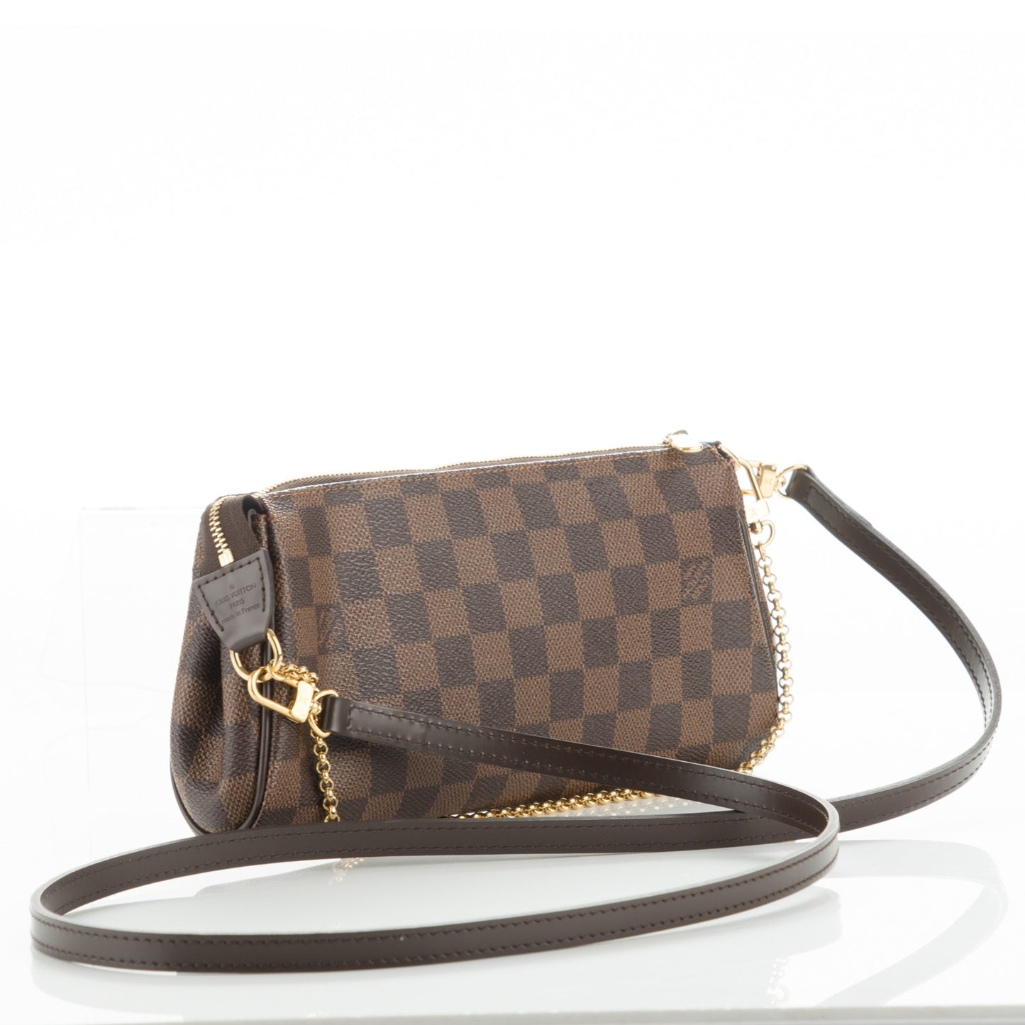 Damier Ebene Eva Clutch