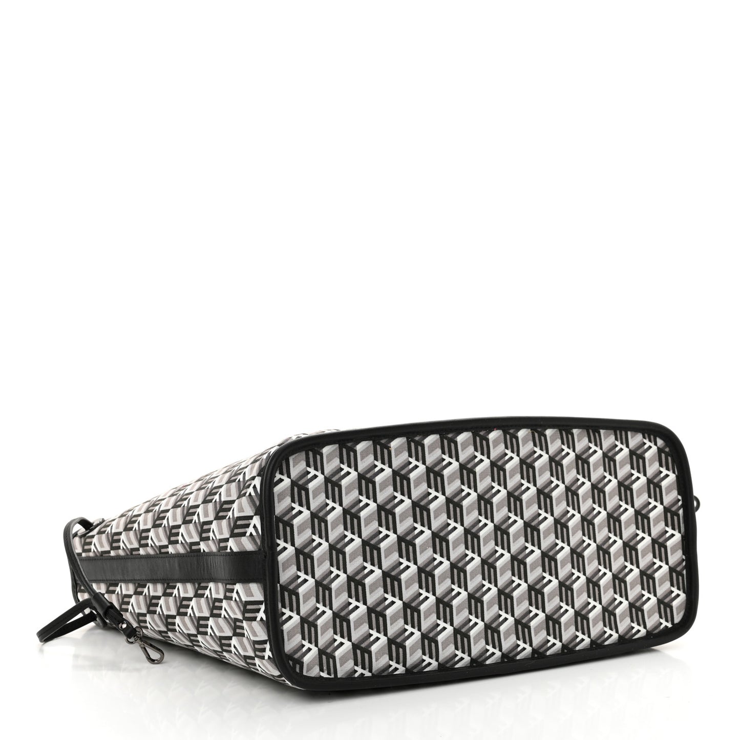 Visetos Medium Liz Reversible Shopper Tote Black