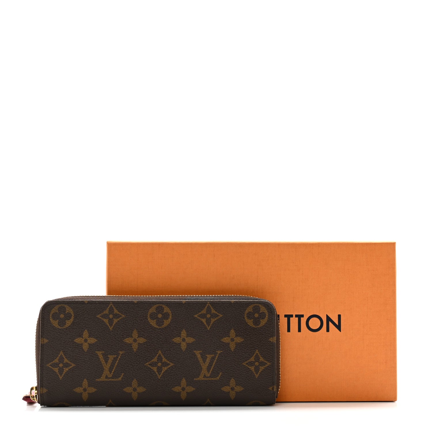Louis Vuitton Monogram Clemence Wallet Fuchsia 13 of 13