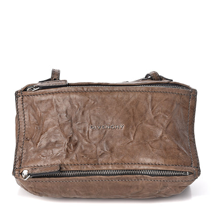 Givenchy Tumbled Sheepskin Mini Pandora Charcoal 1 of 11