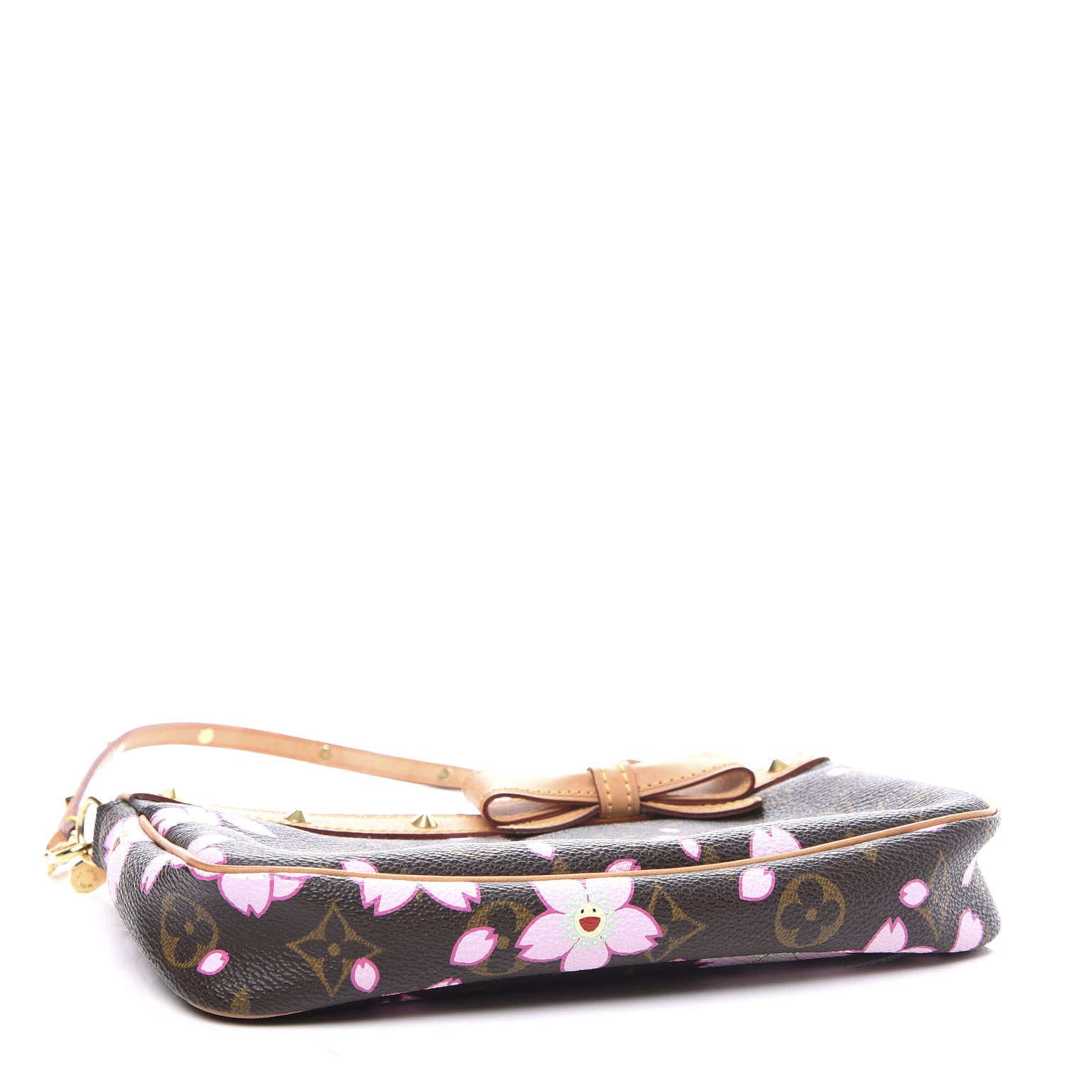 Louis Vuitton Monogram Cherry Blossom Pochette Accessories Brown 3 of 10