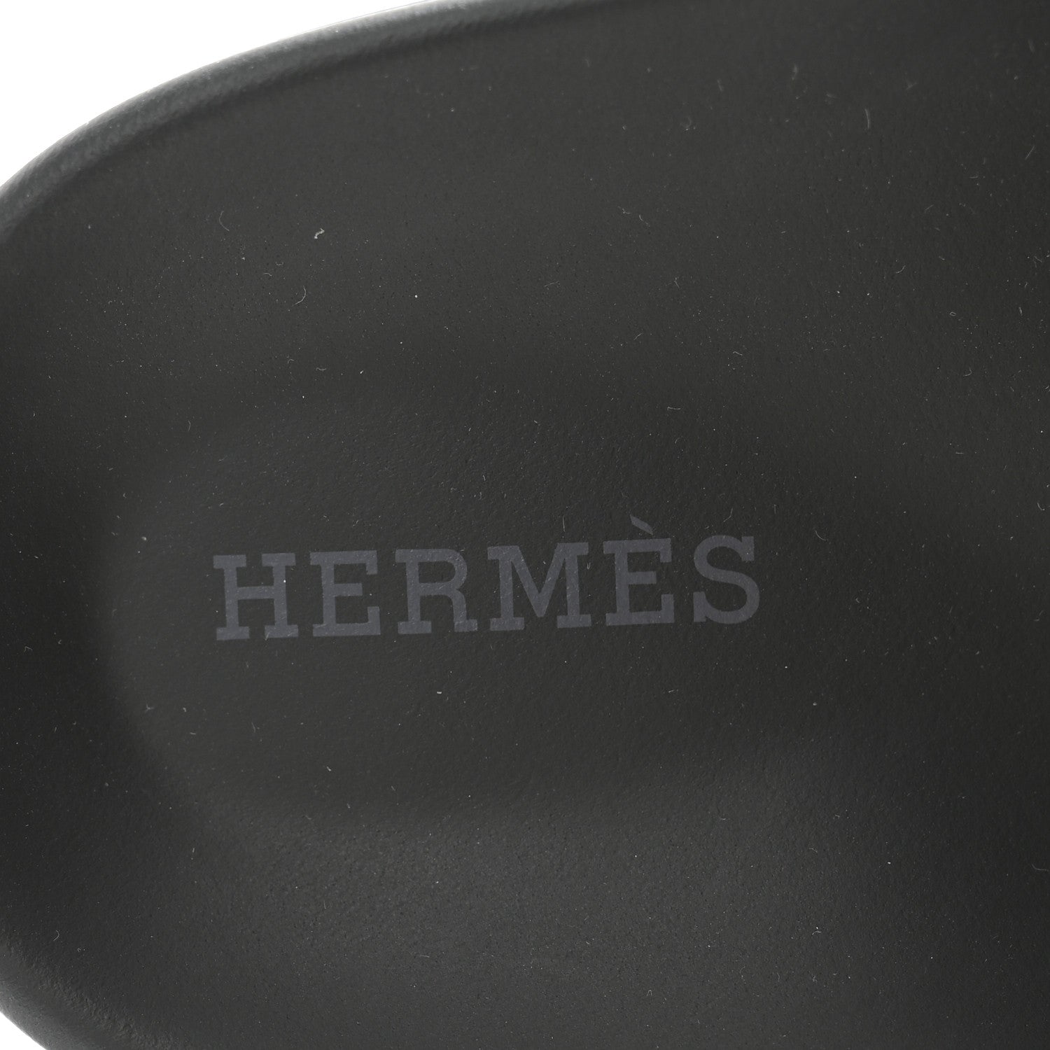 Hermes Calfskin Womens Chypre Sandals 36.5 Black 6 of 9