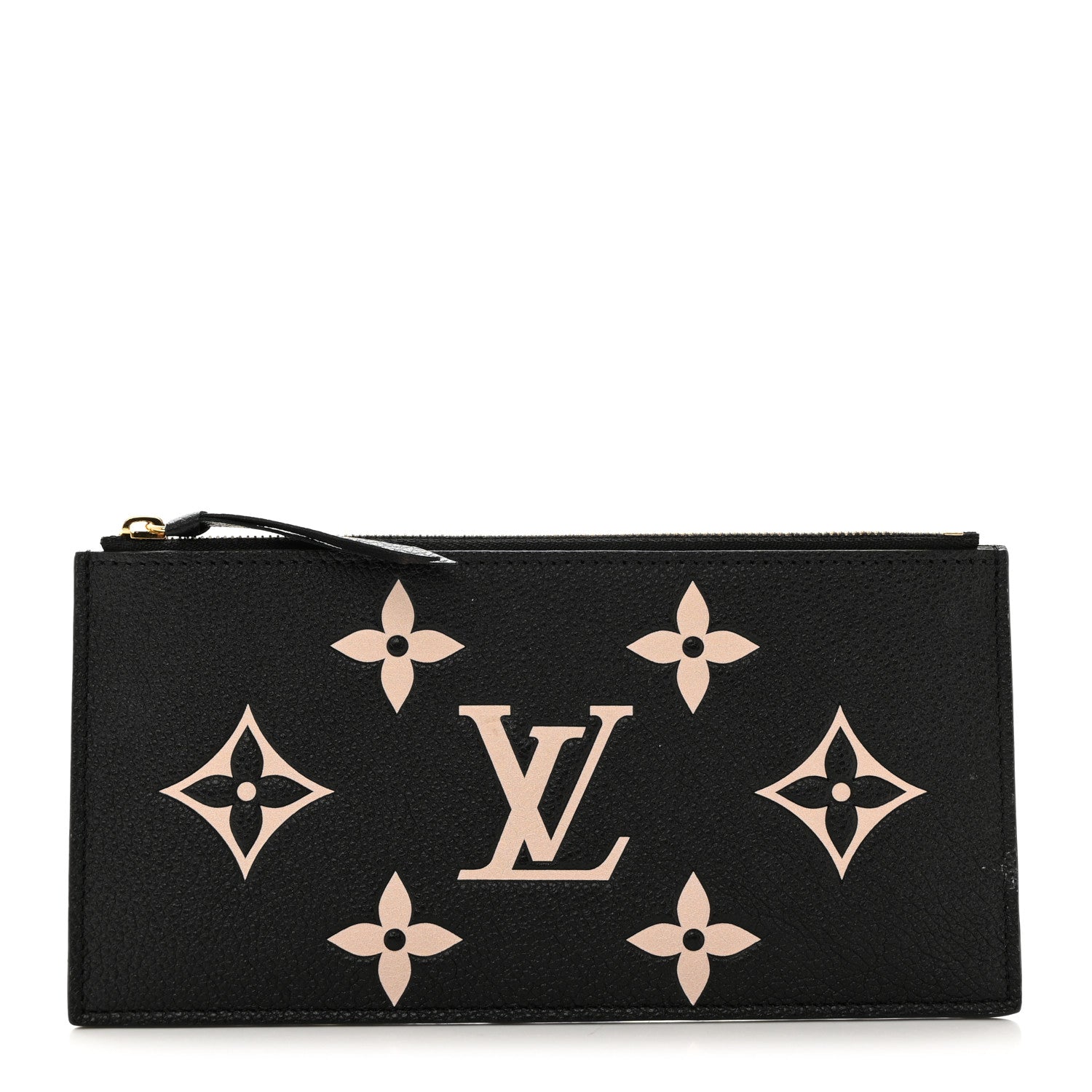 Louis Vuitton Empreinte Monogram Giant Crafty Pochette Felicie Zippered Insert Black 1 of 7