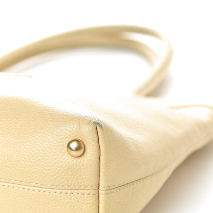 Chanel Caviar CC Tote Beige Clair 16 of 24