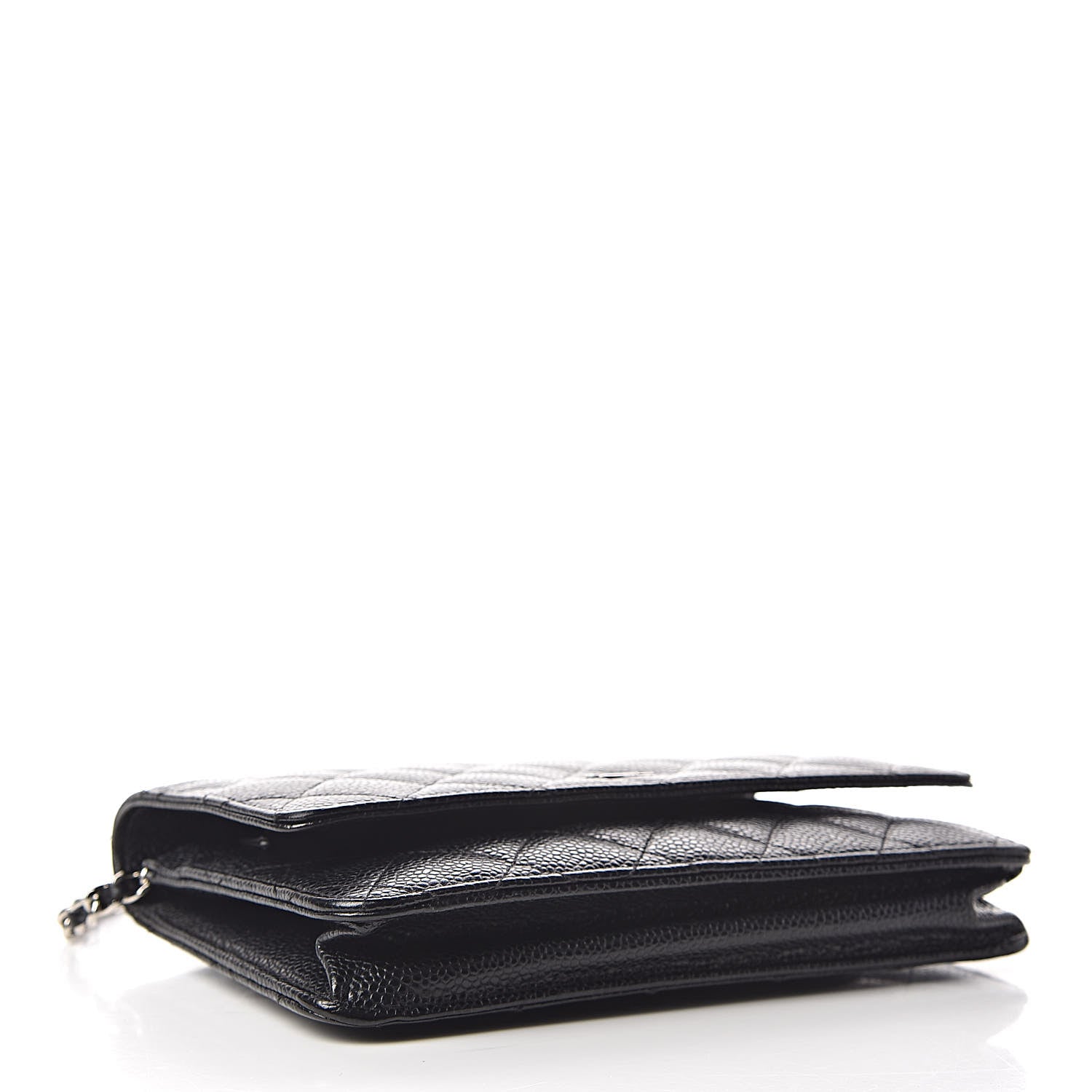 Chanel Caviar Quilted Wallet On Chain WOC Black 4 of 10