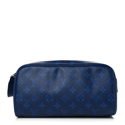 Louis Vuitton Taigarama Dopp Kit Toilet Pouch Cobalt 1 of 6