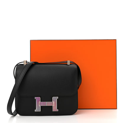 Hermes Grained Monsieur Optique Enamel Constance 24 Black 12 of 12