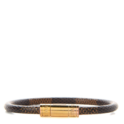 Louis Vuitton Damier Ebene Keep It Bracelet 19 1 of 4