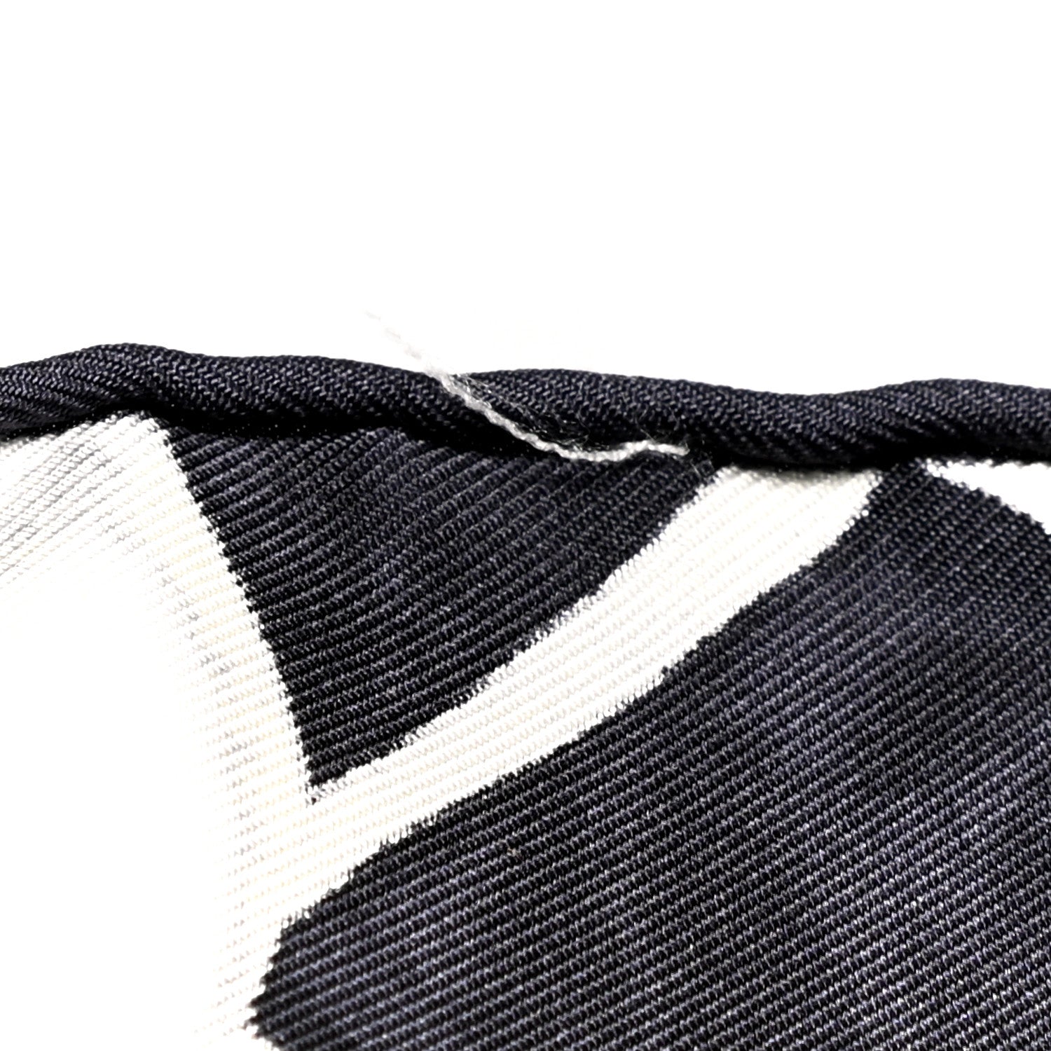 Chanel Silk Camellia CC Square Scarf Black 4 of 4