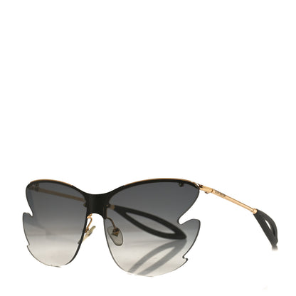 Louis Vuitton Bohemian Vuittony Square Sunglasses Z1235W Silver Mirror 1 of 14