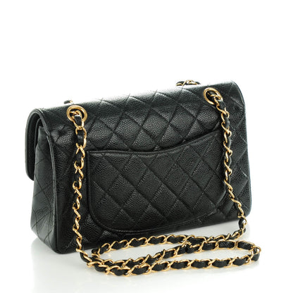 Chanel Caviar Quilted Small Double Flap Black 3 of 8