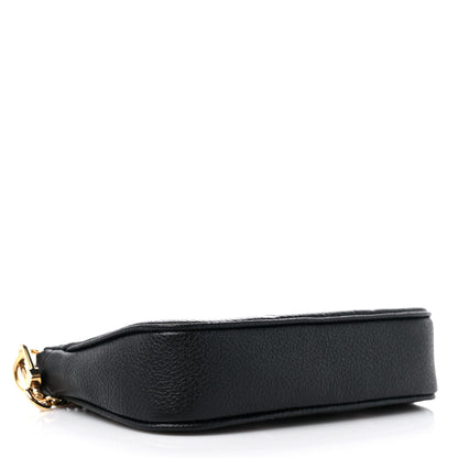 Louis Vuitton Empreinte Monogram Giant Mini Pochette Accessories Black 4 of 9