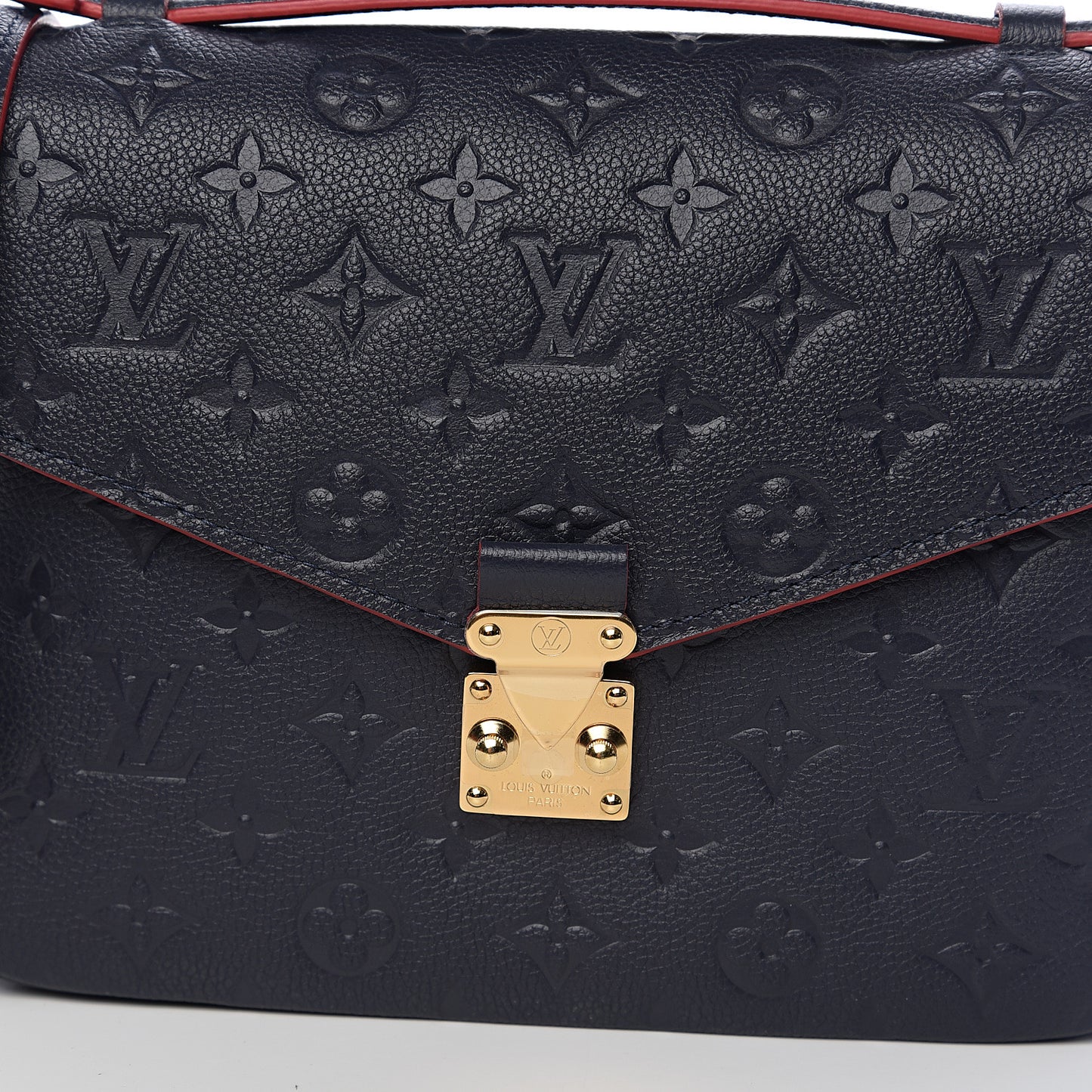 Empreinte Pochette Metis Marine Rouge