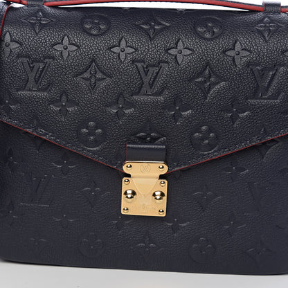 Louis Vuitton Empreinte Pochette Metis Marine Rouge 9 of 9