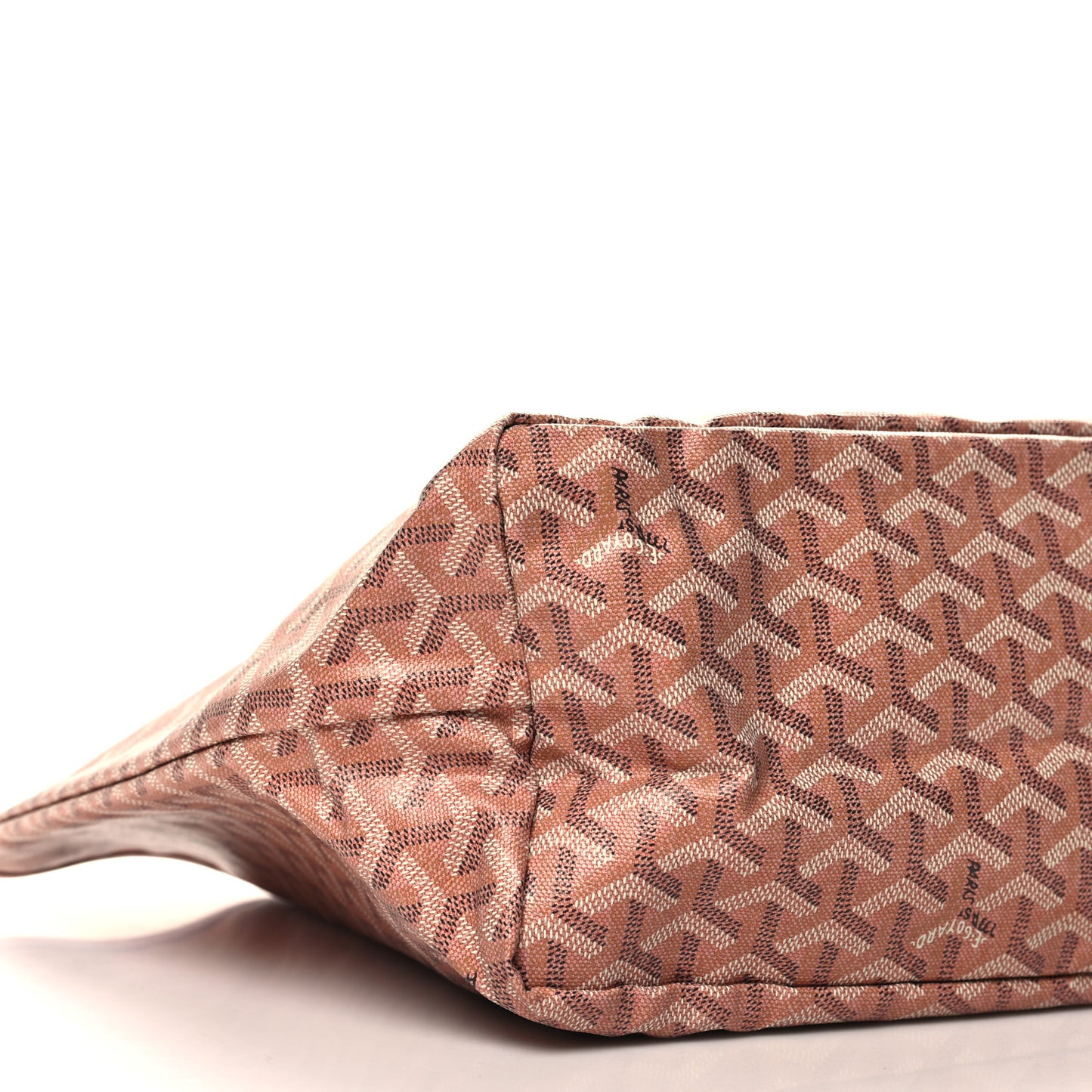 Iridescent Goyardine Saint Louis PM Pearly Coral