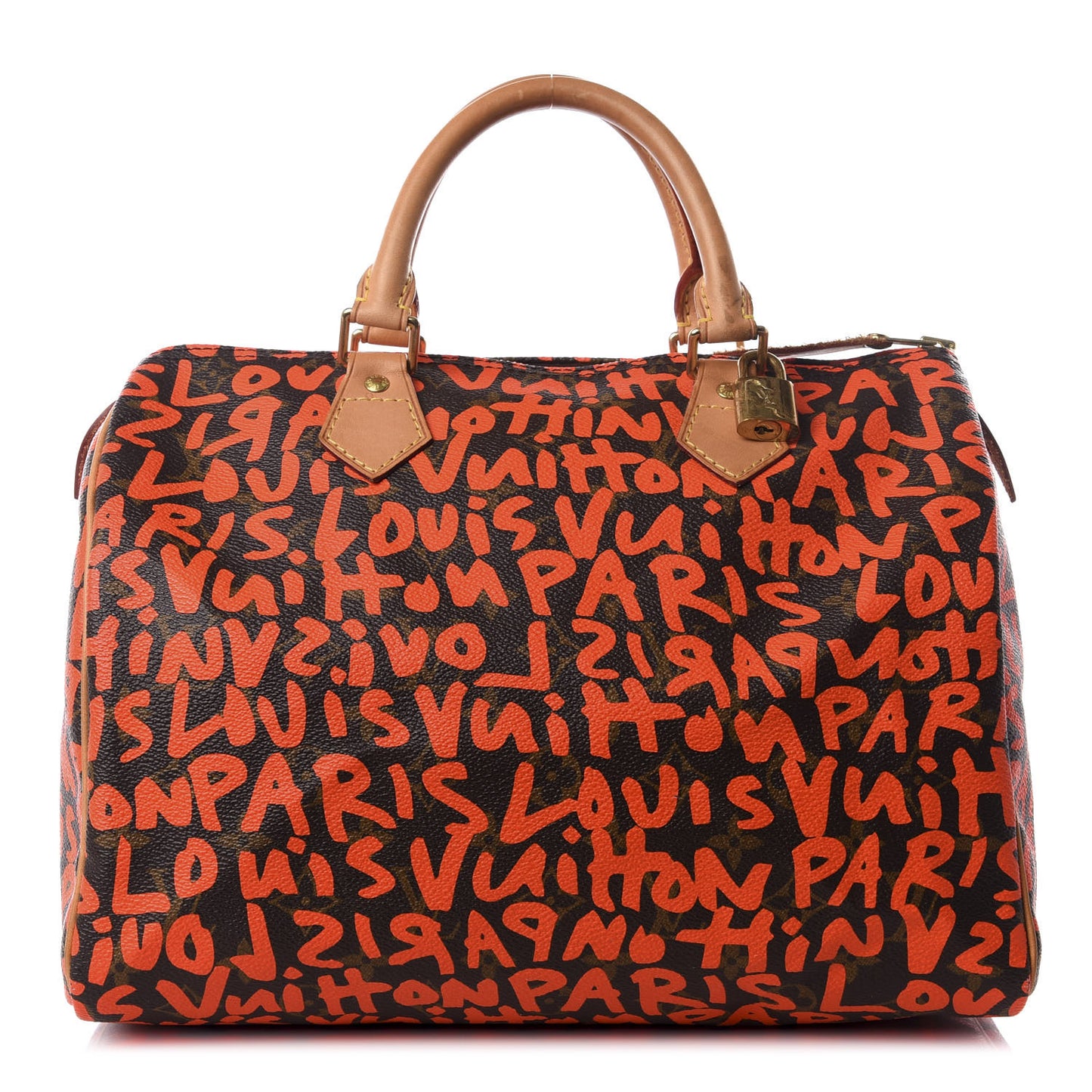 Monogram Graffiti Speedy 30 Orange